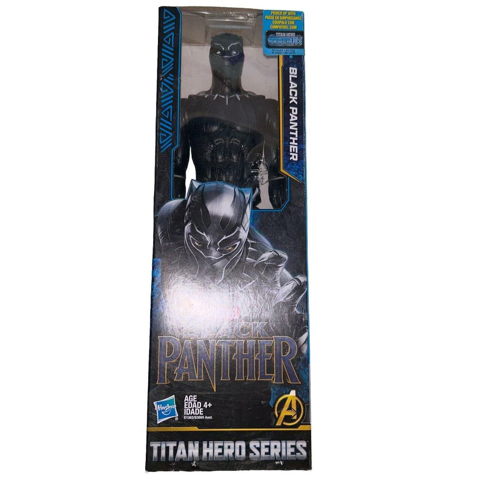 Marvel Black Panther Titan Hero Series 12-inch Black Panther NEW SEALED